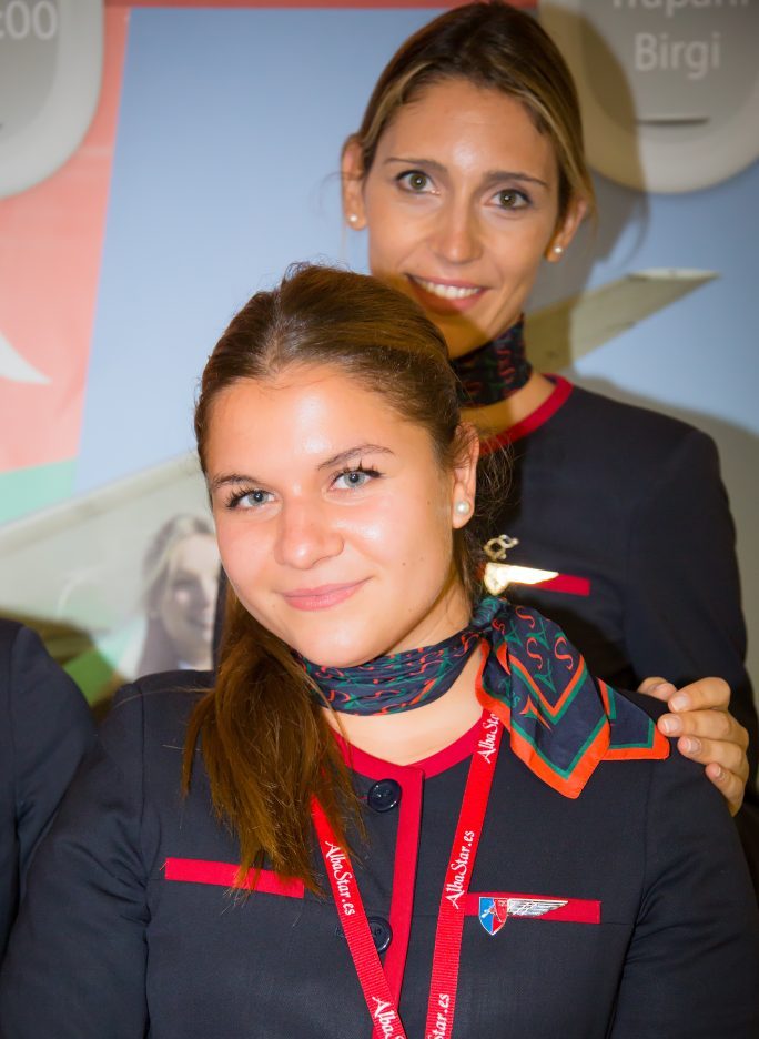 elena ed arianna Volare con i bambini
